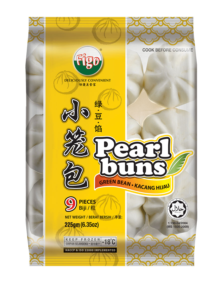 Figo Pearl Bun - Green Bean